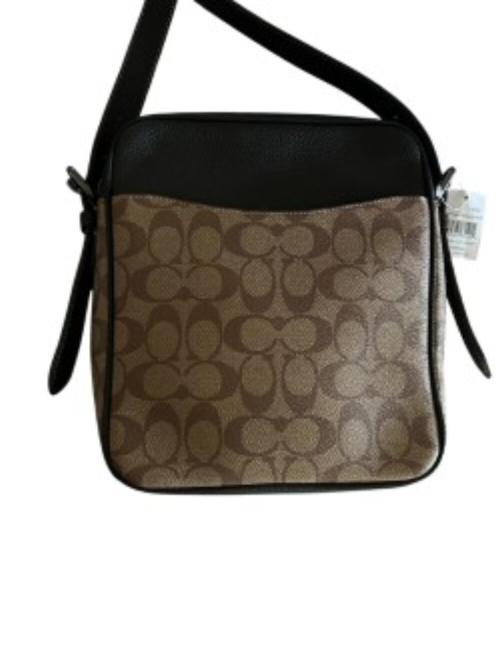 NWT Coach Hudson 21 Signature Varsity Stripe Crossbody Bag - Picture 3 of 10